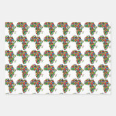 ハッピークワンザ  ラッピングペーパーシート (正面2)