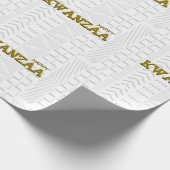 ハッピークワンザ ラッピングペーパー (角)