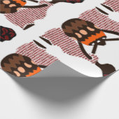 ハッピークワンザ ラッピングペーパー (角)