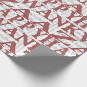 ハッピークワンザ ラッピングペーパー (角)