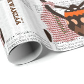 ハッピークワンザ ラッピングペーパー (ロールコーナー)