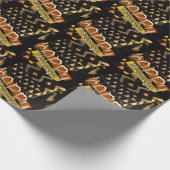 ハッピークワンザ ラッピングペーパー (角)