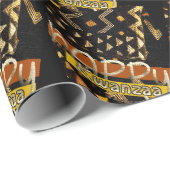 ハッピークワンザ ラッピングペーパー (ロールコーナー)