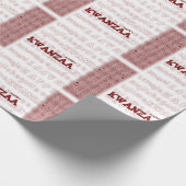 ハッピークワンザ ラッピングペーパー (角)