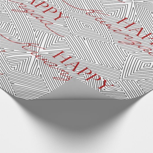 ハッピークワンザ ラッピングペーパー (角)