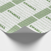 ハッピークワンザ ラッピングペーパー (角)