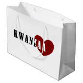 ハッピークワンザ ラージペーパーバッグ (裏面アングル)