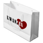 ハッピークワンザ ラージペーパーバッグ (正面アングル)