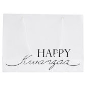 ハッピークワンザ ラージペーパーバッグ (裏面)