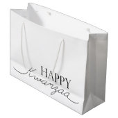 ハッピークワンザ ラージペーパーバッグ (正面アングル)