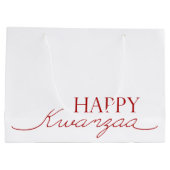 ハッピークワンザ ラージペーパーバッグ (裏面)