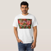 ハッピークワンザ《写真》ぼけ味ウモジャライト Tシャツ (正面フル)