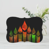 ハッピークワンザ《写真》ぼけ味キナーラ 招待状 (スタンド正面)