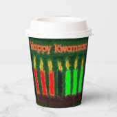 ハッピークワンザ 紙コップ (裏面)