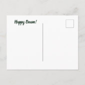 ハッピーグディパドワ、グディを育てる インビテーションポストカード (裏面)