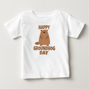 ハッピーグラウンドホックラシックグデイTシャツ ベビーTシャツ