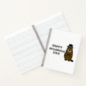 ハッピーグラウンドホッグの日！ ノートブック (内部)