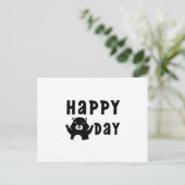 ハッピーグラウンドホッグの日 ポストカード (スタンド正面)