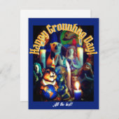 ハッピーグラウンドホッグデー シーズンカード (正面/裏面)