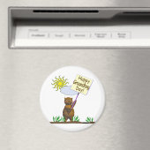 ハッピーグラウンドホッグ マグネット (インサイチュ (食洗機))