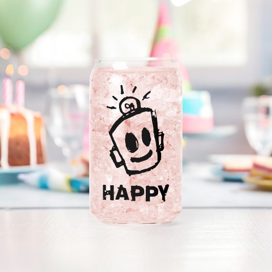 ハッピーグラス ガラス缶 (インサイチュ (バースデー))