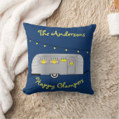 ハッピーグラマーヴィンテージストリームライントレーラー クッション (ブランケット)