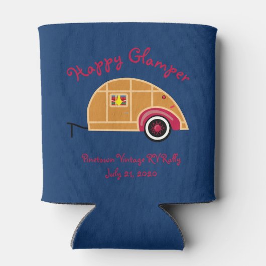 ハッピーグラムパーウディヴィンテージティアドロップトレーラー 缶クーラー (裏面)