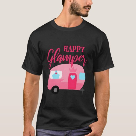 ハッピーグラムパーキャンプ Tシャツ (正面)