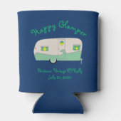 ハッピーグラムパーミントグリーンヴィンテージ缶ハムトレーラー 缶クーラー (裏面)