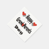 ハッピーグランドパープルデー スタンダードカクテルナプキン (角)