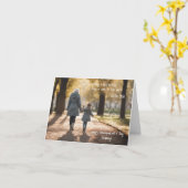 ハッピーグランドペアレントの日おばあちゃん公園を歩く カード (黄色い花)