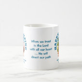 ハッピーグランプ名前をカスタムするファミリーキャンピングトリップ コーヒーマグカップ (中央)