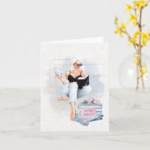 ハッピーグリーティングカード カード (黄色い花)