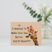 ハッピーグリーティング ポストカード (スタンド正面)