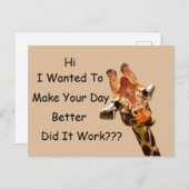 ハッピーグリーティング ポストカード (正面/裏面)