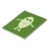 ハッピーグリーングレープメモ帳 ノートパッド (回転)