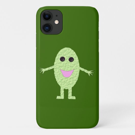 ハッピーグリーングレープiphone 3 ケース Case-Mate iPhoneケース (裏面)