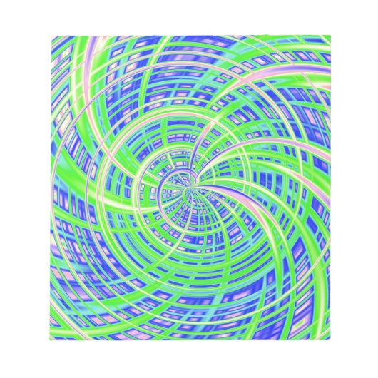 ハッピーグリーン(C) ノートパッド (正面)