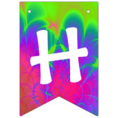 ハッピーグルービー誕生日!旗の束ね バンティングフラッグ (第2の旗)