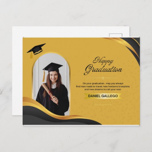 ハッピーグレーダクションポストカード ポストカード (正面/裏面)