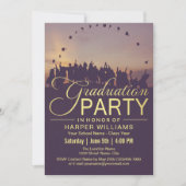 ハッピーグレードス卒業パーティー 招待状 (正面)