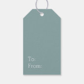 ハッピーグレーピットブルドッグ誕生日 ギフトタグ (裏面)