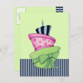 ハッピーケーキポストカード ポストカード (正面/裏面)