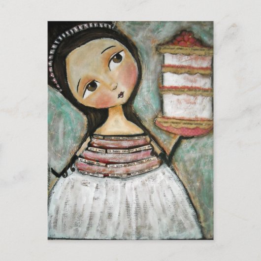 ハッピーケーキ ポストカード (正面)