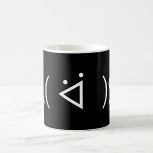 ハッピーゲイリーᕕ( ᐛ )ᕗ ミーム 絵文字 テキストアート コーヒーマグカップ
