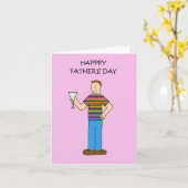 ハッピーゲイ父の日 カード (黄色い花)