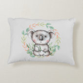 ハッピーコアラベアーリーフリース アクセントクッション (裏面)