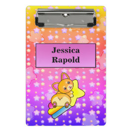 ハッピーコルギウィズビューティフルパステルスターズ ミニクリップボード