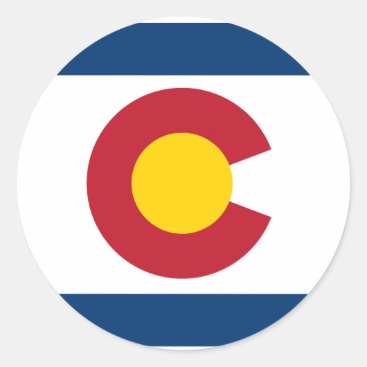 ハッピーコロラドの日！ ラウンドシール (正面)