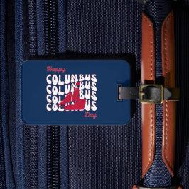 ハッピーコロンブスの日1492 ラゲッジタグ